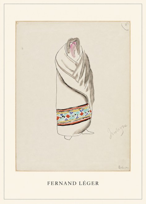 Fernand Léger Indiene, Bolivia No3 - Poster