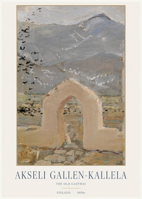 Akseli Gallen-Kallela The Arch No6 - Poster
