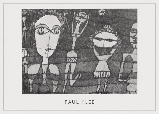 Paul Klee Specter of a Genius No5 - Poster