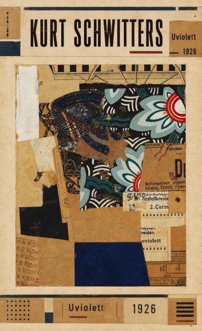 Kurt Schwitters Uviolett No3 - Poster