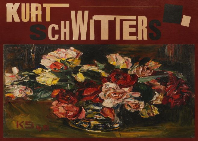 Kurt Schwitters Flower Still Life No6 - Poster