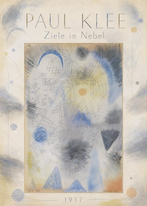 Paul Klee Ziele Im Nebel No3 - Poster