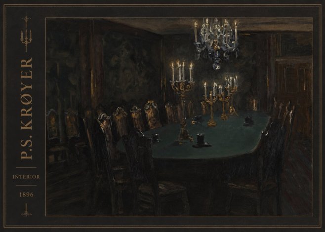 P.S. Krøyer Interior No2 - Poster