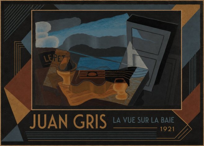 Juan Gris La Vue Sur La Baie No1 - Poster