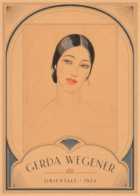 Gerda Wegener Orientale No3 - Poster
