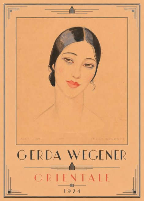 Gerda Wegener Orientale No4 - Poster