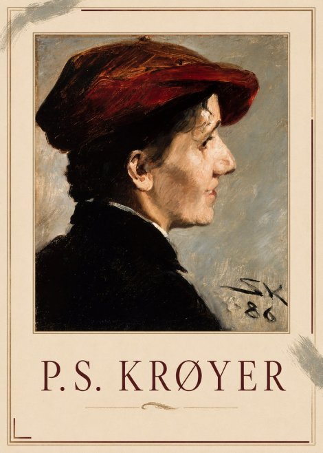 P.S. Krøyer Portrait of a Young Girl No2 - Poster