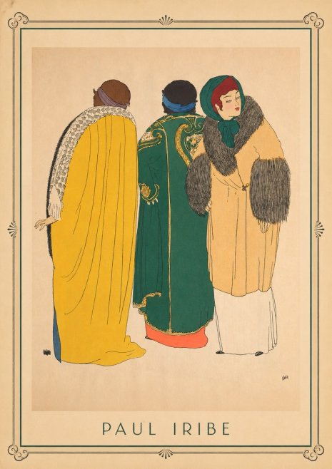 Paul Iribe Fashionable Figures No1 - Poster