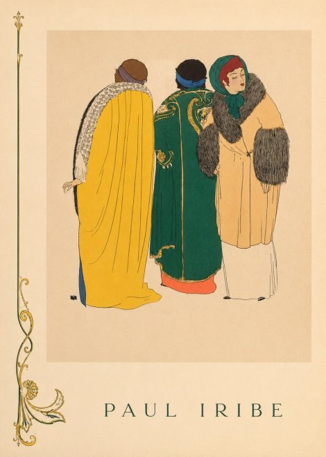 Paul Iribe Fashionable Figures No5 - Poster
