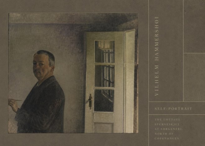Vilhelm Hammershøi Self-portrait. the Cottage Spurveskjul at Sorgenfri, North of Copenhagen No2 - Poster
