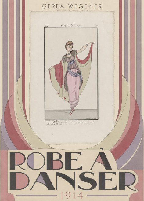 Gerda Wegener Robe À Danser No5 - Poster