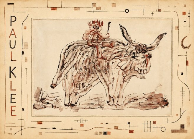 Paul Klee Bear Rider No3 - Poster