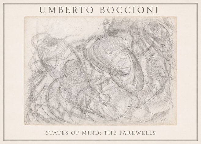 Umberto Boccioni States of Mind: the Farewells No3 - Poster