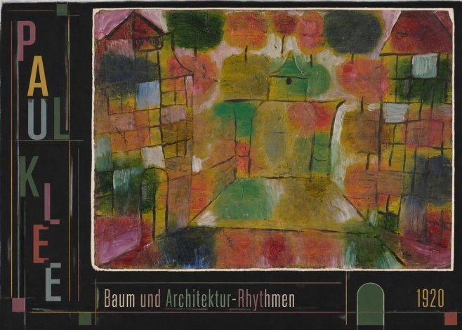 Paul Klee Baum Und Architektur-rhythmen No3 - Poster