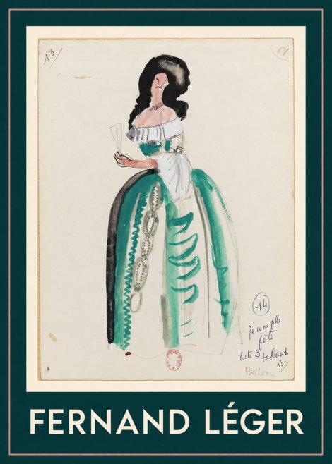 Fernand Léger Jeune Fille En Fête (Costume Design) No1 - Poster