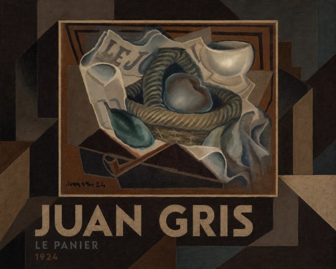 Juan Gris Le Panier No5 - Poster