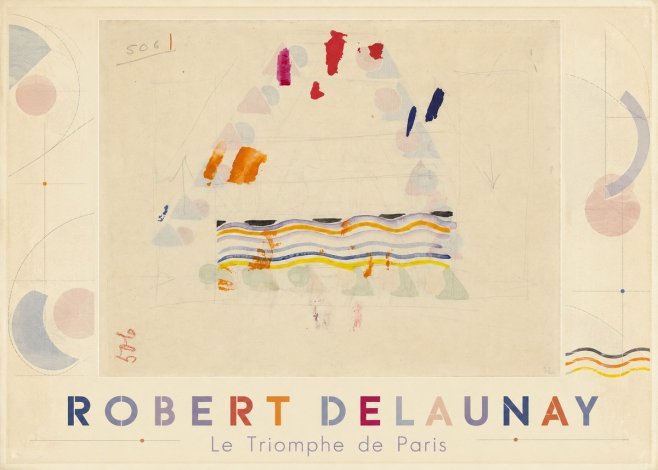 Robert Delaunay Le Triomphe De Paris V No1 - Poster