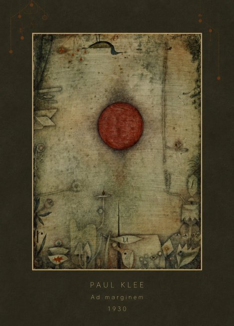 Paul Klee Ad Marginem No4 - Poster