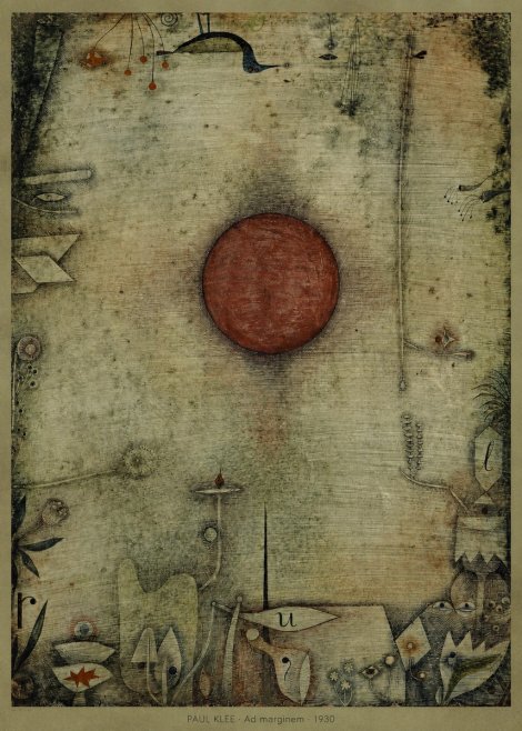 Paul Klee Ad Marginem No6 - Poster
