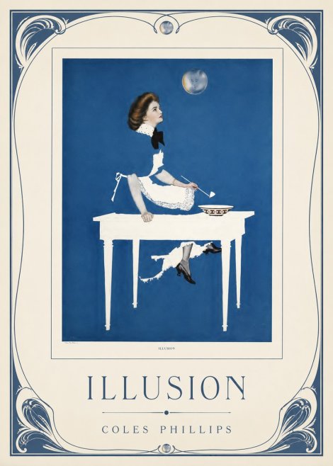 Coles Phillips Illusion No3 - Poster