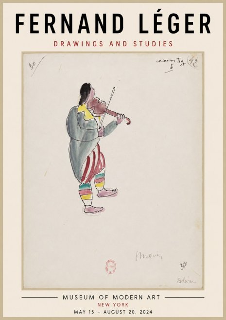Fernand Léger Musicien No3 - Poster