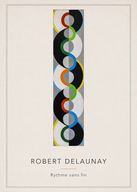 Robert Delaunay Rythme Sans Fin III No4 - Poster