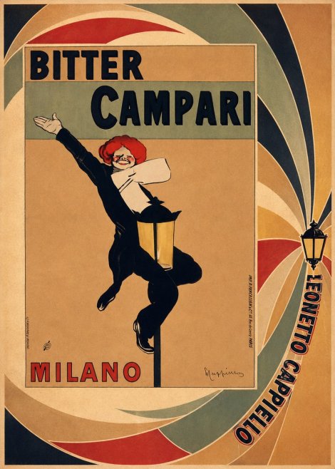 Leonetto Cappiello Bitter Campari II No6 - Poster