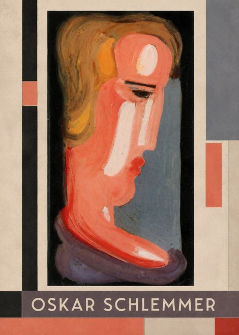 Oskar Schlemmer Profil No2 - Poster