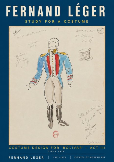 Fernand Léger Bolivar Acte Iii No2 - Poster