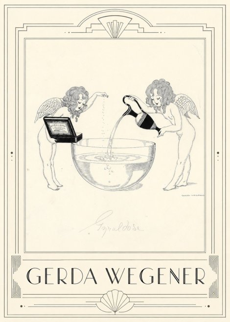 Gerda Wegener Gyraldose No1 - Poster