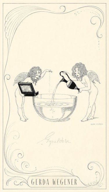 Gerda Wegener Gyraldose No2 - Poster