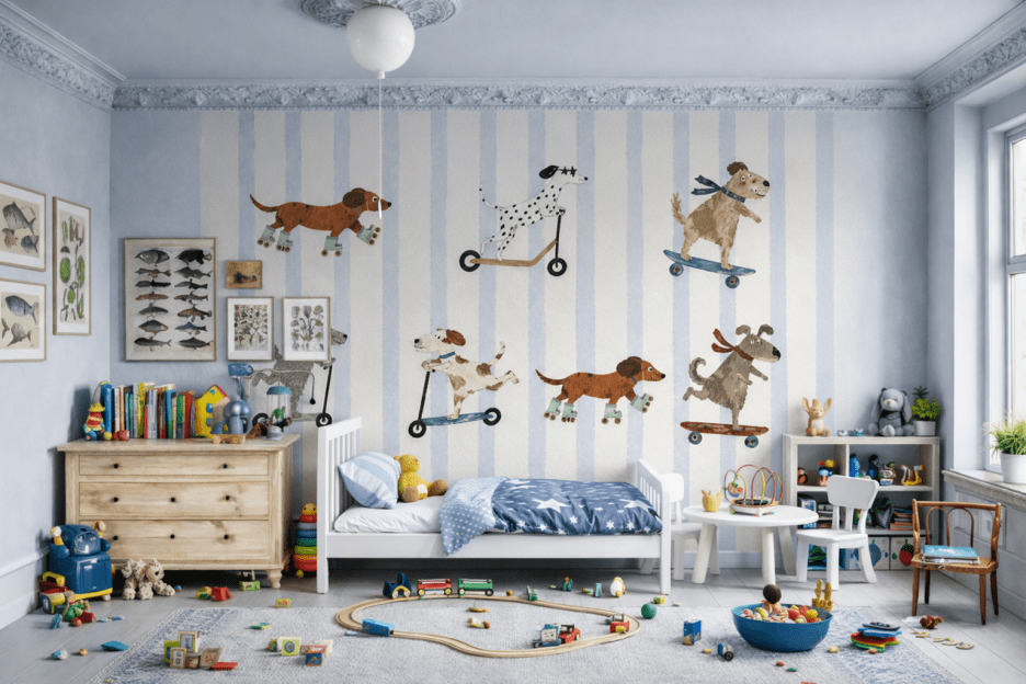 Rolling Canines Mural