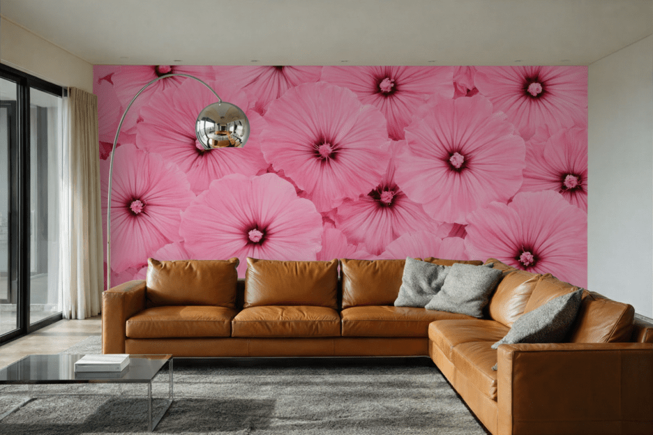 Pink Petal Mosaic
