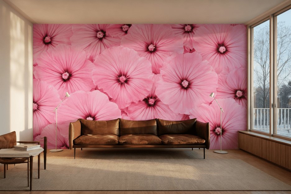 Pink Petal Mosaic