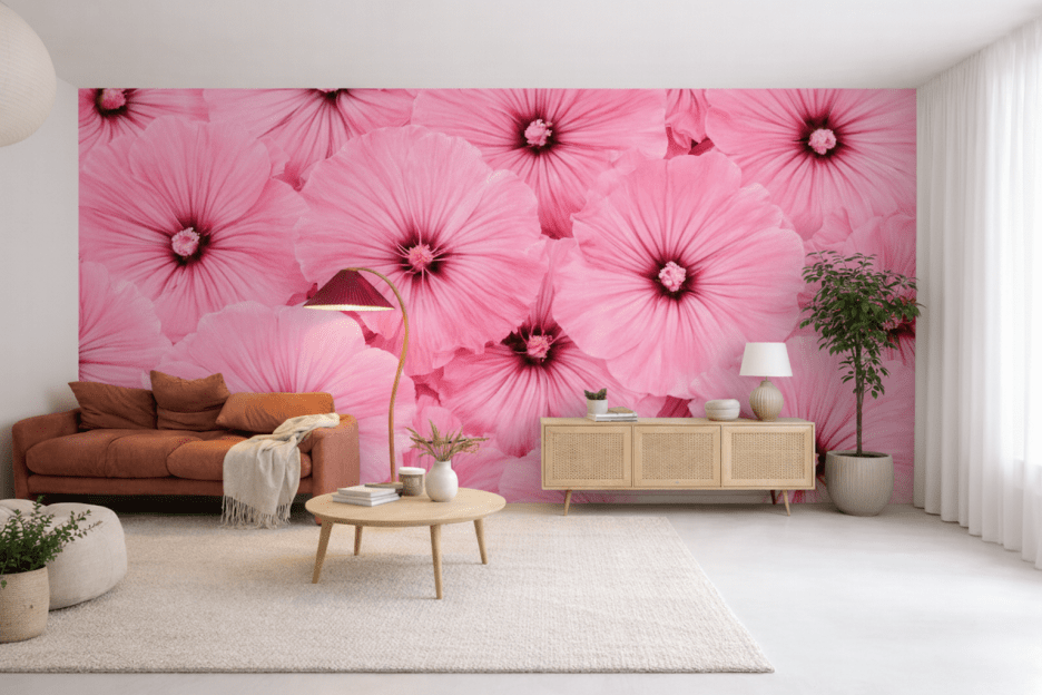 Pink Petal Mosaic