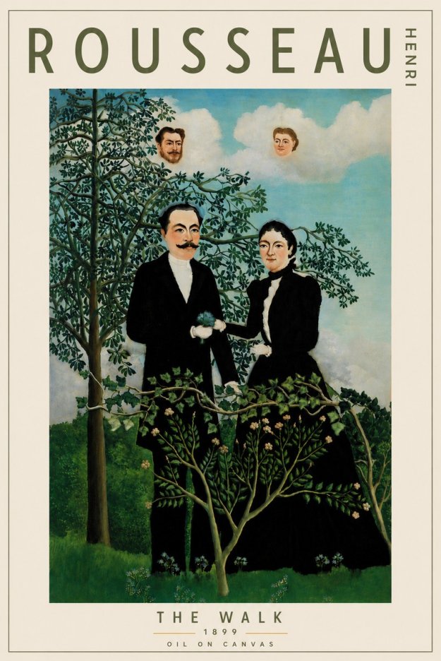 Rousseau The Walk No6 - Poster