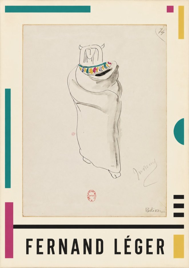Fernand Léger Bolivar II No1 - Poster