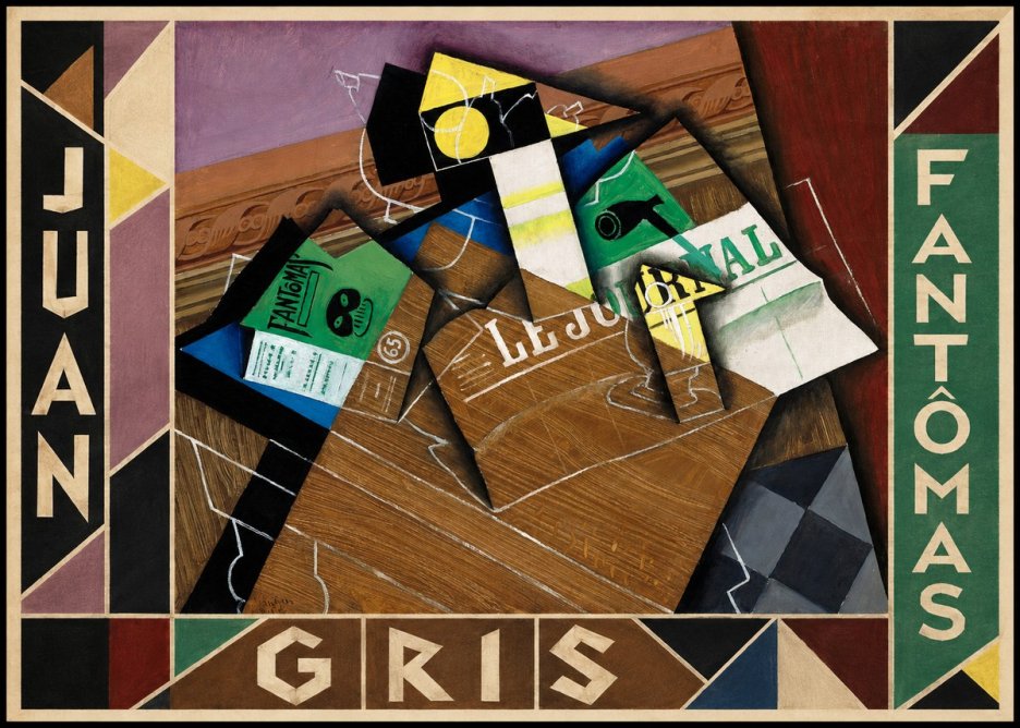 Juan Gris Fantômas I No1 - Poster