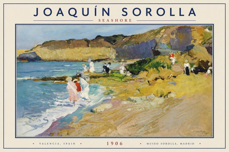 Sorolla Seashore No3 - Poster