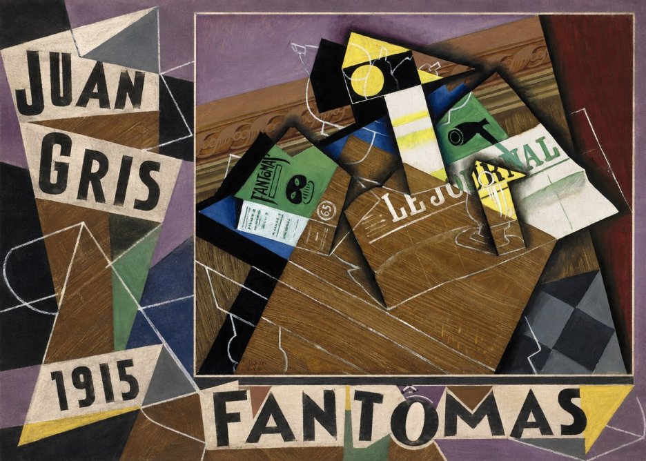 Juan Gris Fantômas II No5 - Poster