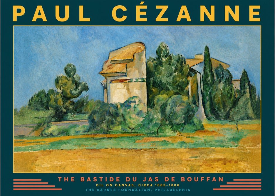 Paul Cézanne The Bastide Du Jas De Bouffan No4 - Poster