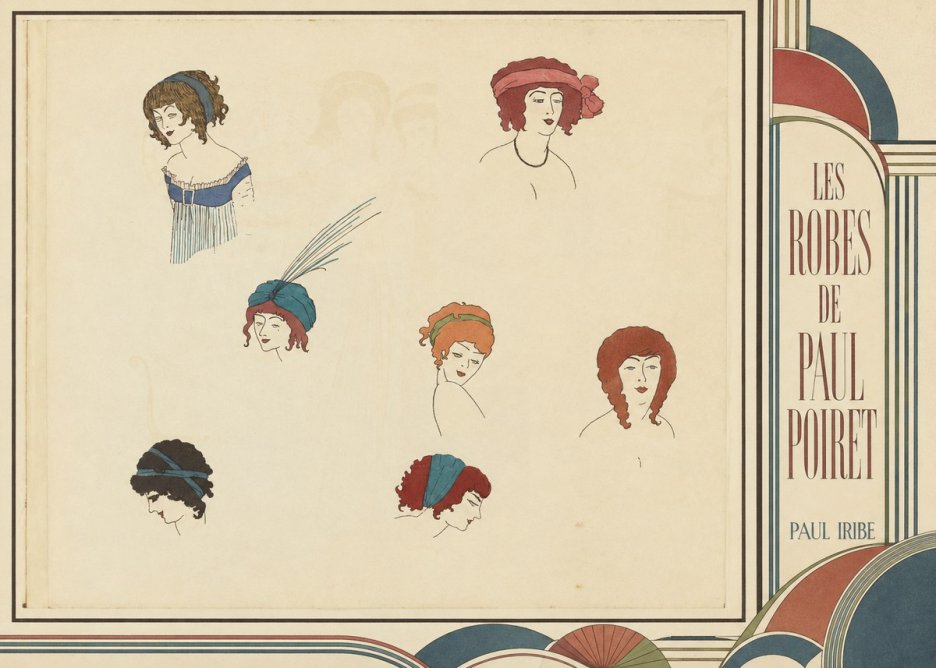 Paul Iribe Les Robes De Paul Poiret No5 - Poster