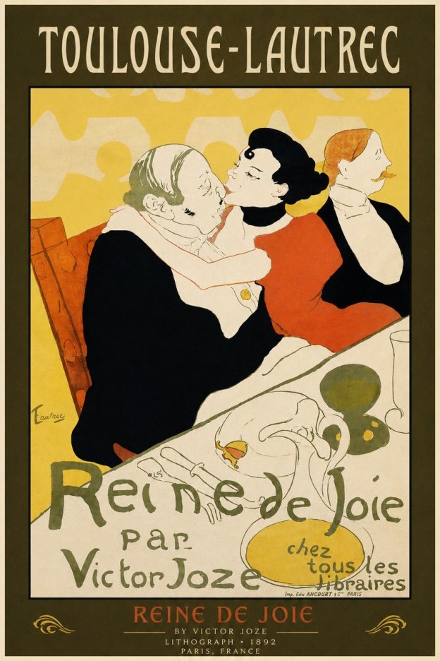 Toulouse-Lautrec Reine De Joie II No2 - Poster