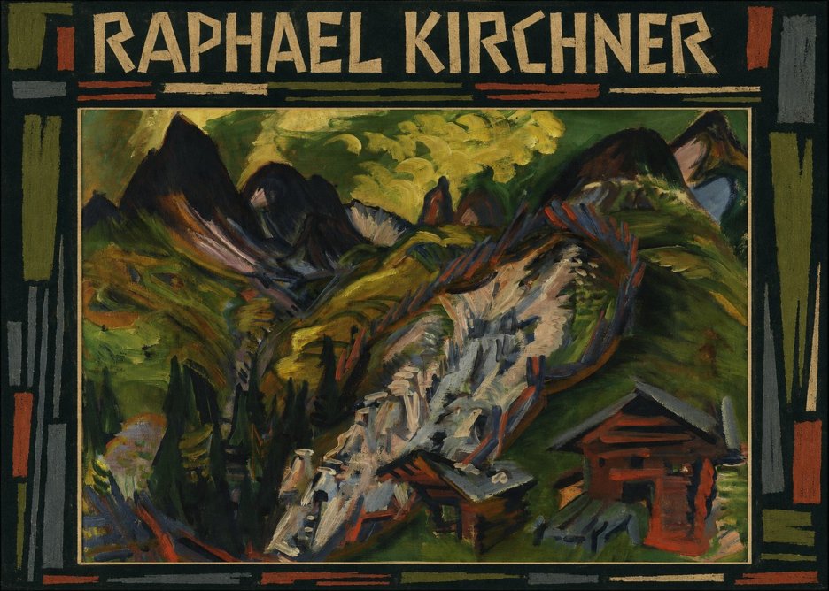 Raphael Kirchner Mountain Landscape I No4 - Poster