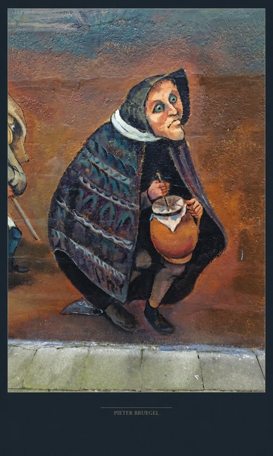 Pieter Bruegel The Beggar Woman with Jug No4 - Poster