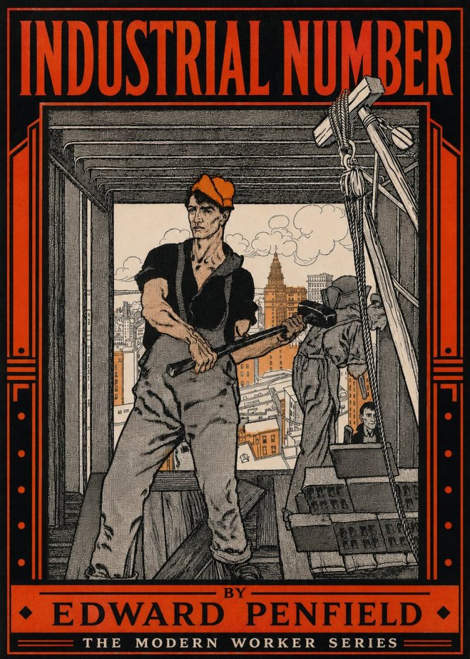 Edward Penfield Industrial Number No5 - Poster