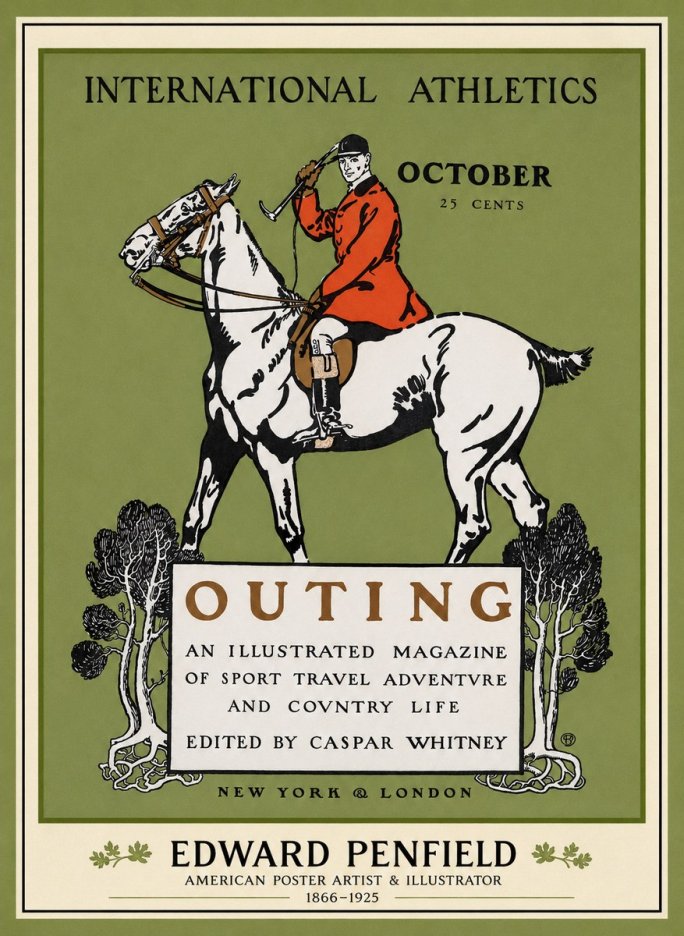 Edward Penfield Outing No1 - Poster