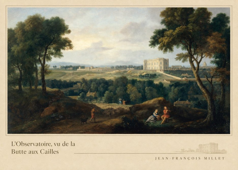 Jean-François Millet L'observatoire, Vu De La Butte Aux Cailles No4 - Poster