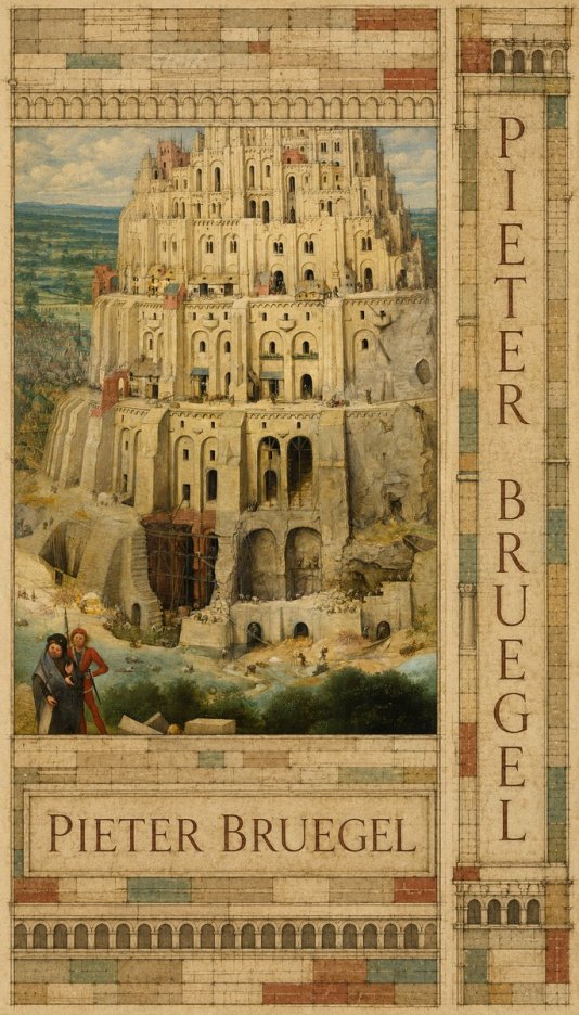 Pieter Bruegel The Tower of Babel IV No6 - Poster