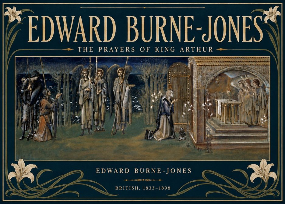 Edward Burne-Jones The Prayers of King Arthur No4 - Poster